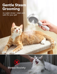 FEELNEEDY brosse-vapeur chat, anti-statique pour poils plus maniables.