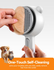 FEELNEEDY brosse-vapeur chat, nettoyage en profondeur des saletés et huiles.