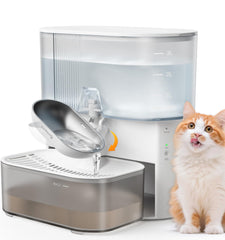 FEELNEEDY fontaine eau chat sans-fil, hydratation continue et pratique.