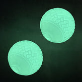 Balle lumineuse Feixun pour chien, parfaite pour les jeux nocturnes et la visibilité à distance.