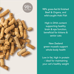 Feline Natural – sécurité alimentaire, Nouvelle-Zélande, haute qualité.