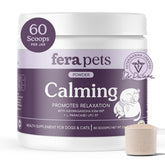 Fera Pets Bouteille Calme: détente naturelle pour chiens et chats.