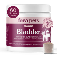 Fera Pets Soutien Urinaire : bouteille illustrant le complément pour chiens et chats