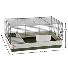 Ferplast Krolik cage-lapin-verte-grande-bouteille-eau, boire facilement pour votre compagnon.