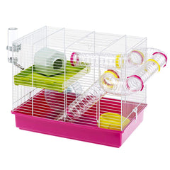 Ferplast Laura – vue d’ensemble cage hamster interactive, propice au jeu.
