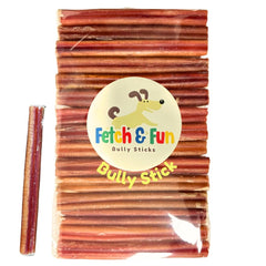 Fetch & Fun BULLY STICKS, bâton dentition 6 pouces pour dents propres.
