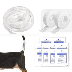 Kit soin queue chien FEXICHUJI avec pansements stériles