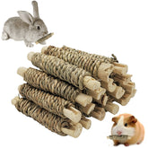 Jouets Fhiny ensemble-mâche seagrass-bambou pour cochons d'Inde.