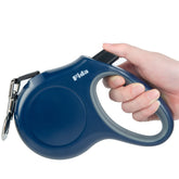 Fida longe rétractable 16 ft bleu nuit, traction stable pour chien