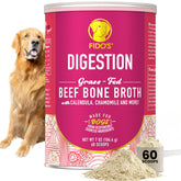 Bouillon d'os Fido's - poudre de boeuf prête à mélanger pour la digestion.