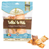 Fieldcrest Farms Nothin' to Hide Flip Chips au boeuf, mastication durable pour chiens jusqu'à 16 kg