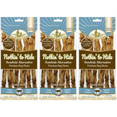 Fieldcrest Farms Nothing to Hide Twist Stix boeuf, lot de 3, mastication longue.