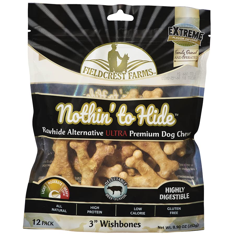 Fieldcrest Farms os chien 3-pouces – plaisir de mâcher durable