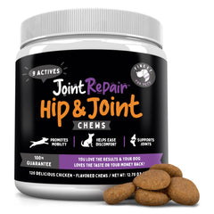 Joint Repair Finest For Pets — emballage visible facilitant la routine quotidienne.