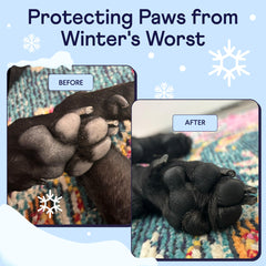 Finn Paw Hero texture crème riche hydrate les pattes en hiver