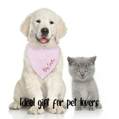 Bandana Fipsieneml chien photo-annonce rose, accessoire photo mémorable pour bébé