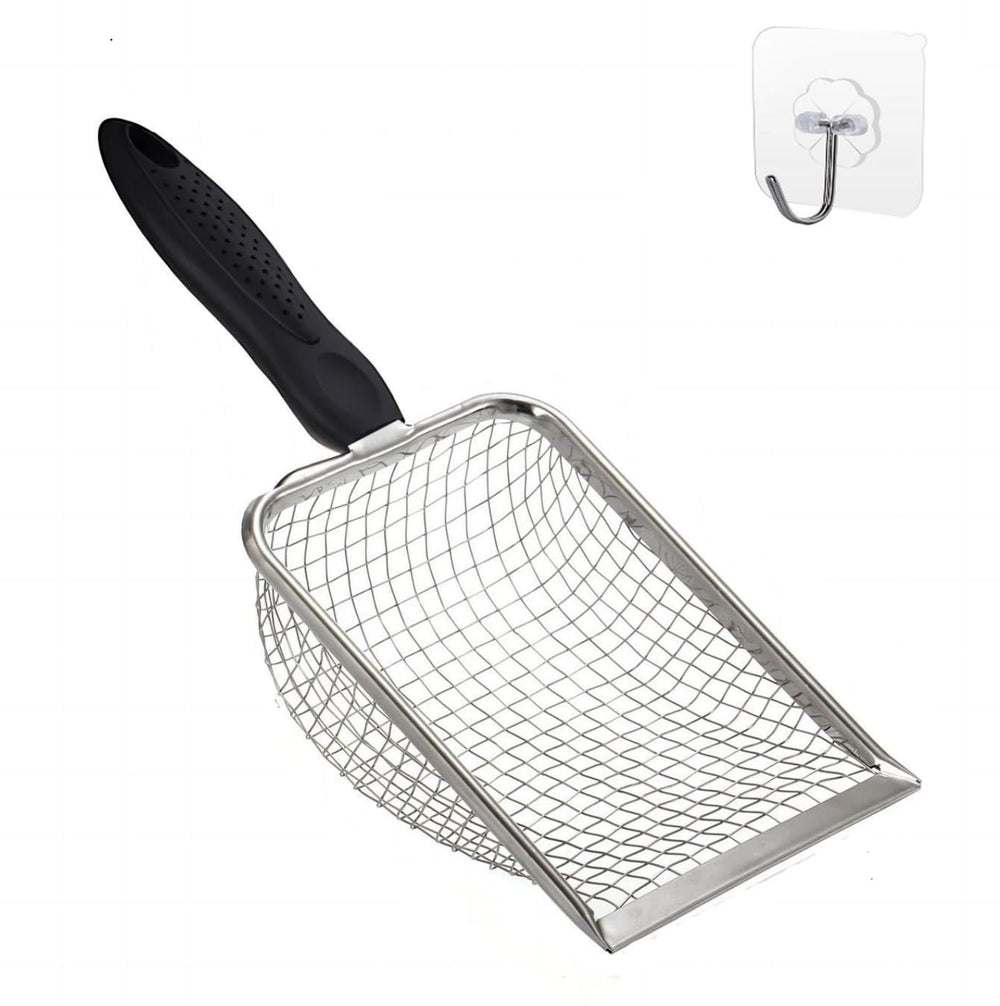 Firsal Pelle à litière en acier inox: pratique et durable pour un nettoyage rapide