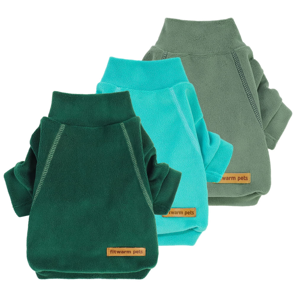 Pull polaire Fitwarm pour petit chien, chaleur douce lors des sorties hivernales.