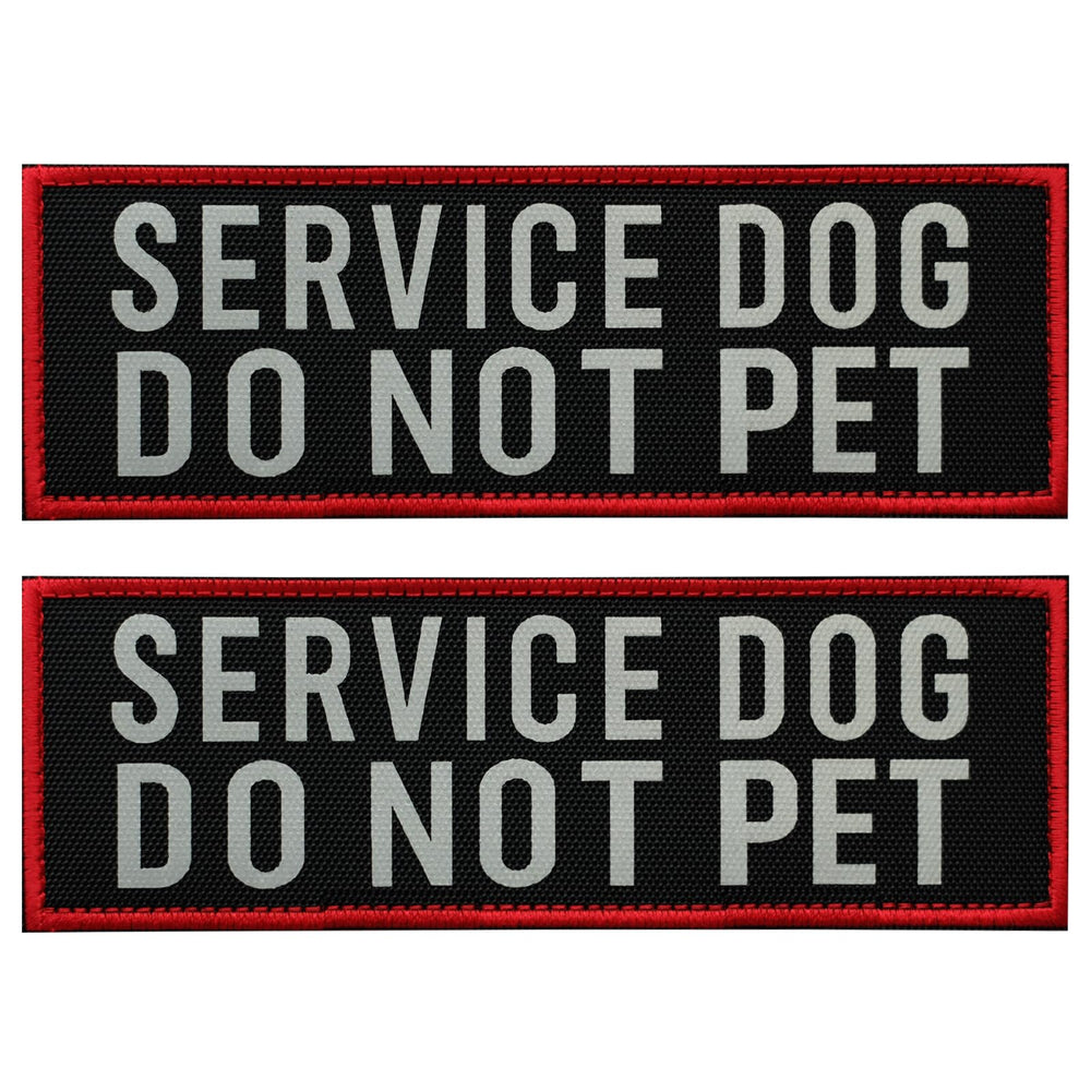 Patch FITZNORA réfléchissant pour chien de service, haute visibilité nocturne