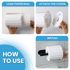FIYEMNI protection-360-papier-toilette: empêche tirage et gaspillage