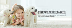 Fizzion sécurité: usage autour des animaux et enfants sans produits agressifs.