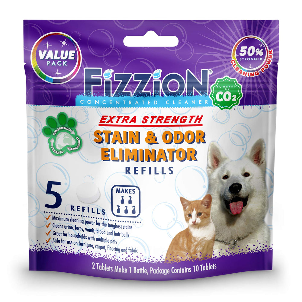 Fizzion tablettes pour remplissages 23 oz, solution pratique et économique.