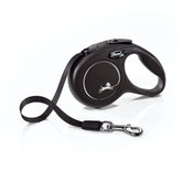 FLEXI New Classic petit chien : poignée ergonomique pour promenade confortable et contrôle précis.
