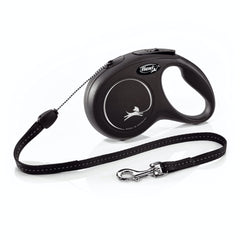 FLEXI New Classic avec cordon rétractable pour petit chien, promenades sécurisées.