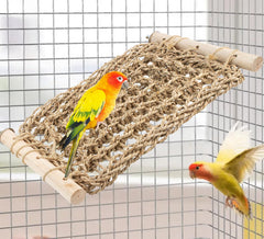 FlidRunest perche-échelle Conure en seagrass, exercice en cage