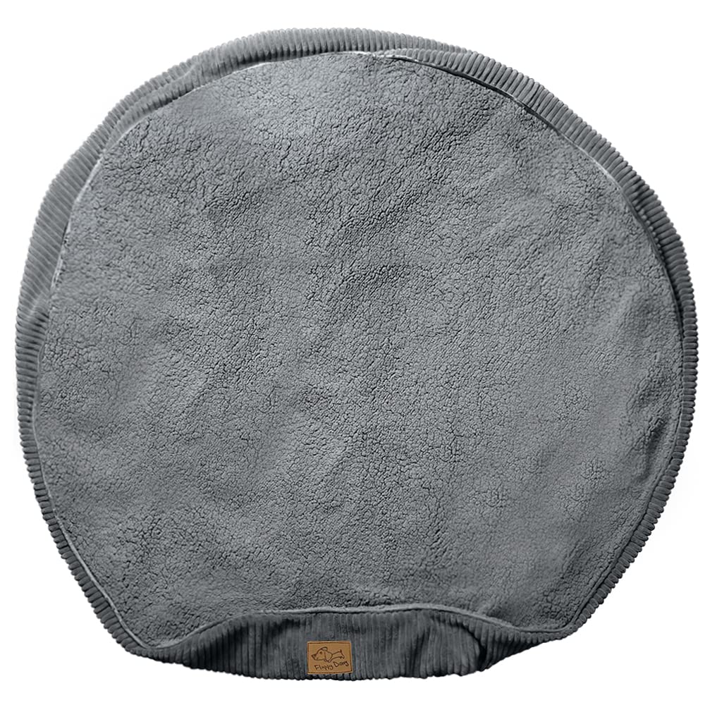 Housse Floppy Dawg pour lit chien rond 36 po, lavable en machine.