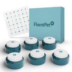FluentPet Speak Up 6-boutons pack pour communiquer rapidement les besoins de votre chien ou chat