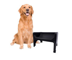 Fluff Trough XL design ergonomique pour limiter les éclaboussures lors des repas.