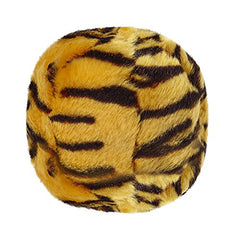 Balle tigre Fluff & Tuff, jouet chien moelleux et lavable pour jeux interactifs.