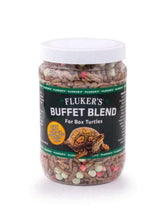 Fluker's Buffet Blend tortue-boîte – emballage et alimentation équilibrée.