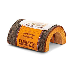 Fluker's cachette demi-tronc 02, refuge discret pour petits animaux.