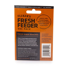 Fluker's cafards Dubia prêts à servir, sans conservateurs pour animaux insectivores
