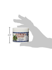 Fluker's Calcium sans D3 — bouteille pratique pour doser quotidiennement