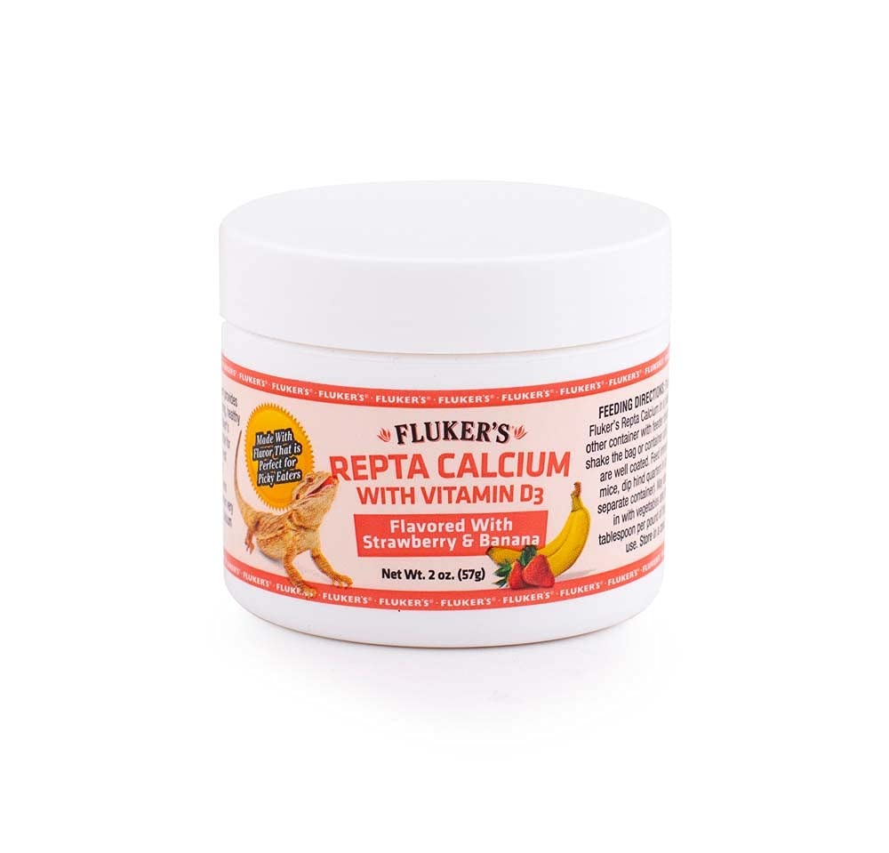 Fluker's Repta Calcium bouteille 2 oz: dosage simple pour reptiles.