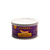 Fluker's vers-soldats en conserve, aliment pratique pour reptiles et oiseaux.