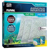 Fluval Ammonia Remover – bouteille AC70/AC110, aide à maintenir des niveaux d’ammoniaque stables.