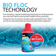 Fluval Biological Enhancer stimule l'élimination d'ammoniaque et de nitrite grâce à des bactéries bénéfiques.