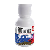 Fluval Bug Bites granulés pour betta et petits poissons, haute teneur protéique.