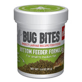 Fluval Bug Bites granules pour poissons de fond, alimentation complète.