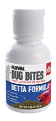 Emballage Fluval Bug Bites, format pratique pour doser les repas.