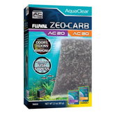 Fluval Zeo montre la combinaison zéolite-carbone pour une filtration efficace et eau claire.