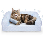 Foamio Canapé Refroidissant pour chats et chiens, repos frais et confortable.