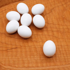 Foiburely œuf factice pour perroquet Quaker, utilisation simple dans le nid domestique.