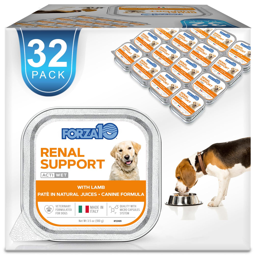 Forza10 conserve chien agneau, repas humide quotidien apprécié et pratique.