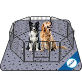 Tapis-pipi Fostanfly anti-glisse et lavable, idéale pour sols sûrs.