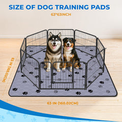 Tapis-pipi Fostanfly ultra-absorbant à quatre couches.